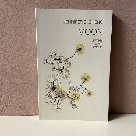 Moon: Letters, Maps, Poems by Jennifer S. Cheng Paperback Book GUC - Picture 1 of 8